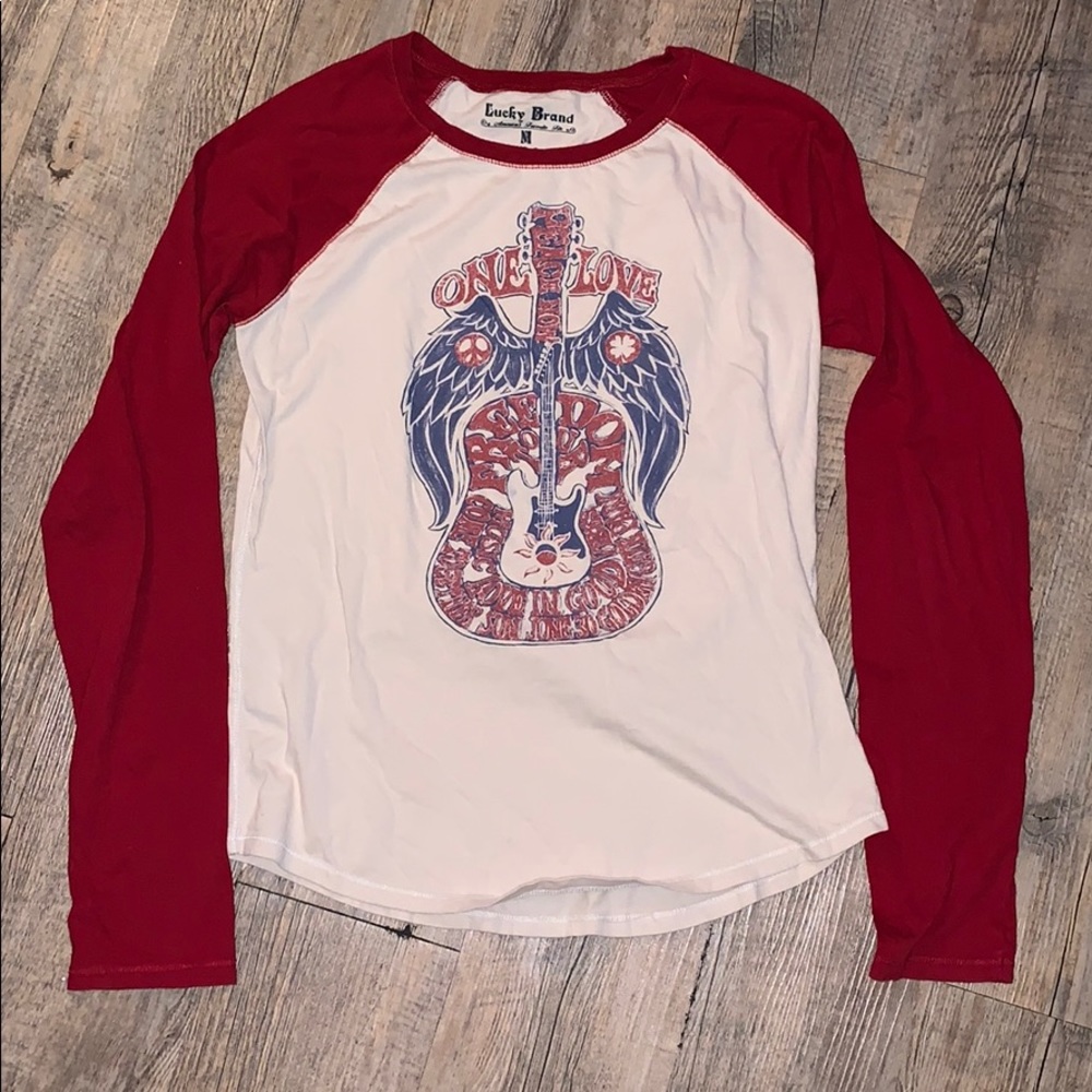 Lucky Brand long sleeve One Love tee